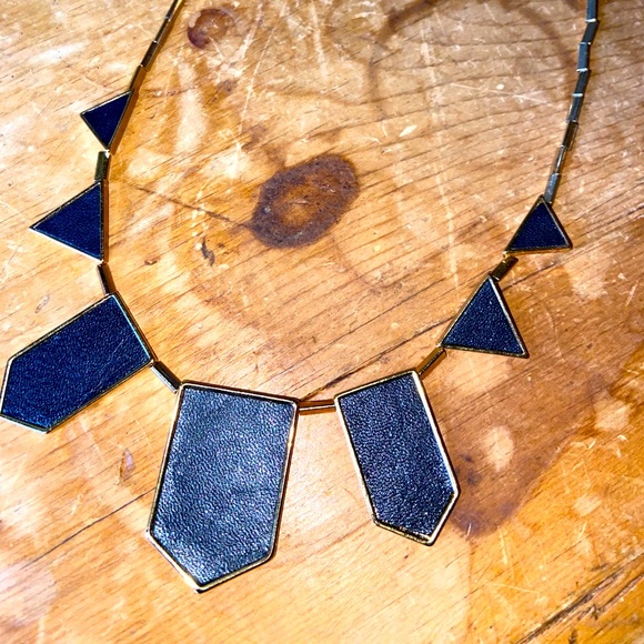 1960 House of Harlow Black Statement Necklace